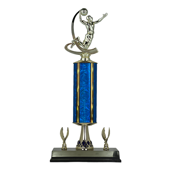 Trofeo de Tubo con Figura Serie 441 de Baloncesto